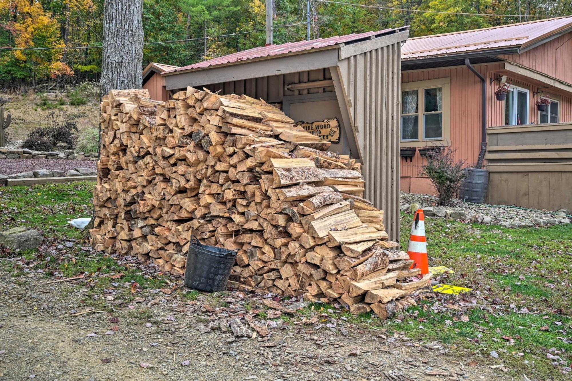 Lone Ranger Cabin With 50 Acres By Raystown Lake ฮันทิงดัน ภายนอก รูปภาพ